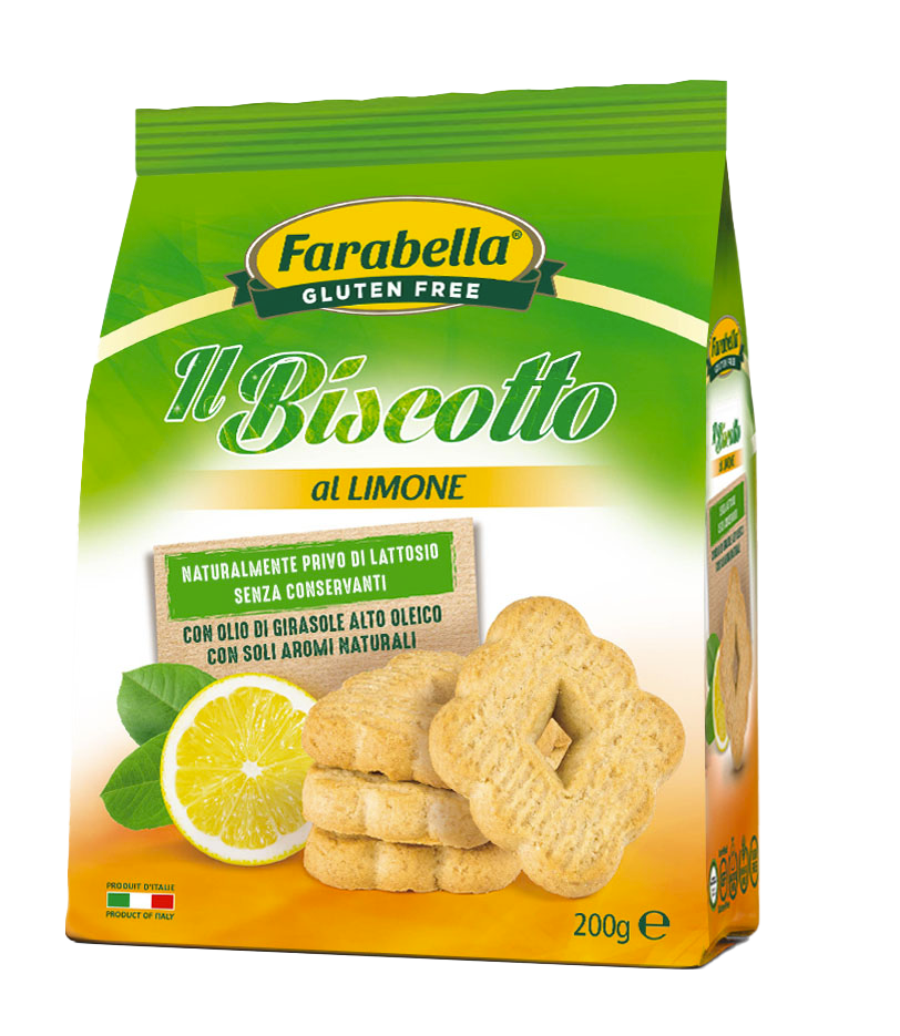 Ciasteczka cytrynowe Il Biscotto al Limone Farabella 200g