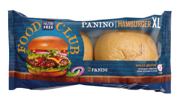 Bezglutenowa bułka hamburger XXL mega duża NutriFree 200 g