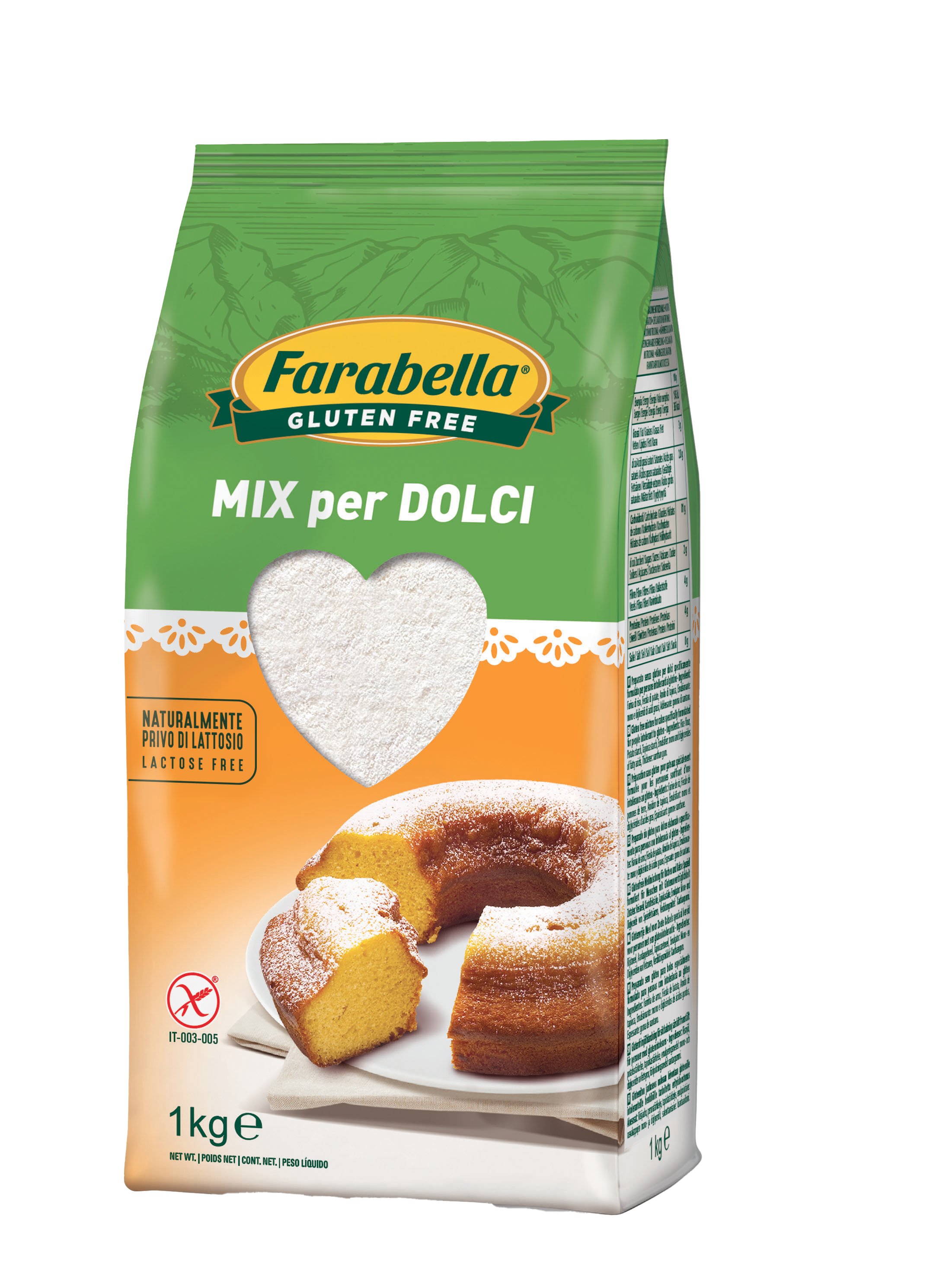 Mieszanka do ciast MIX per DOLCI Farabella 1kg