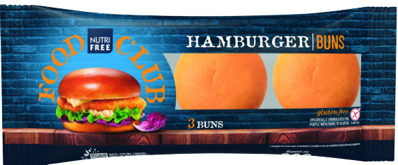 Hamburger Buns Nutri Free 110 g