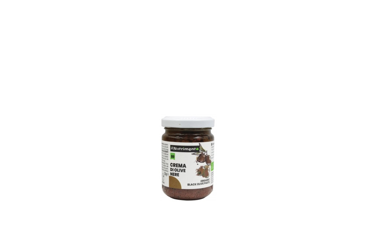 CREMA DI OLIVE NERE 130 g, pasta z czarnych oliwek