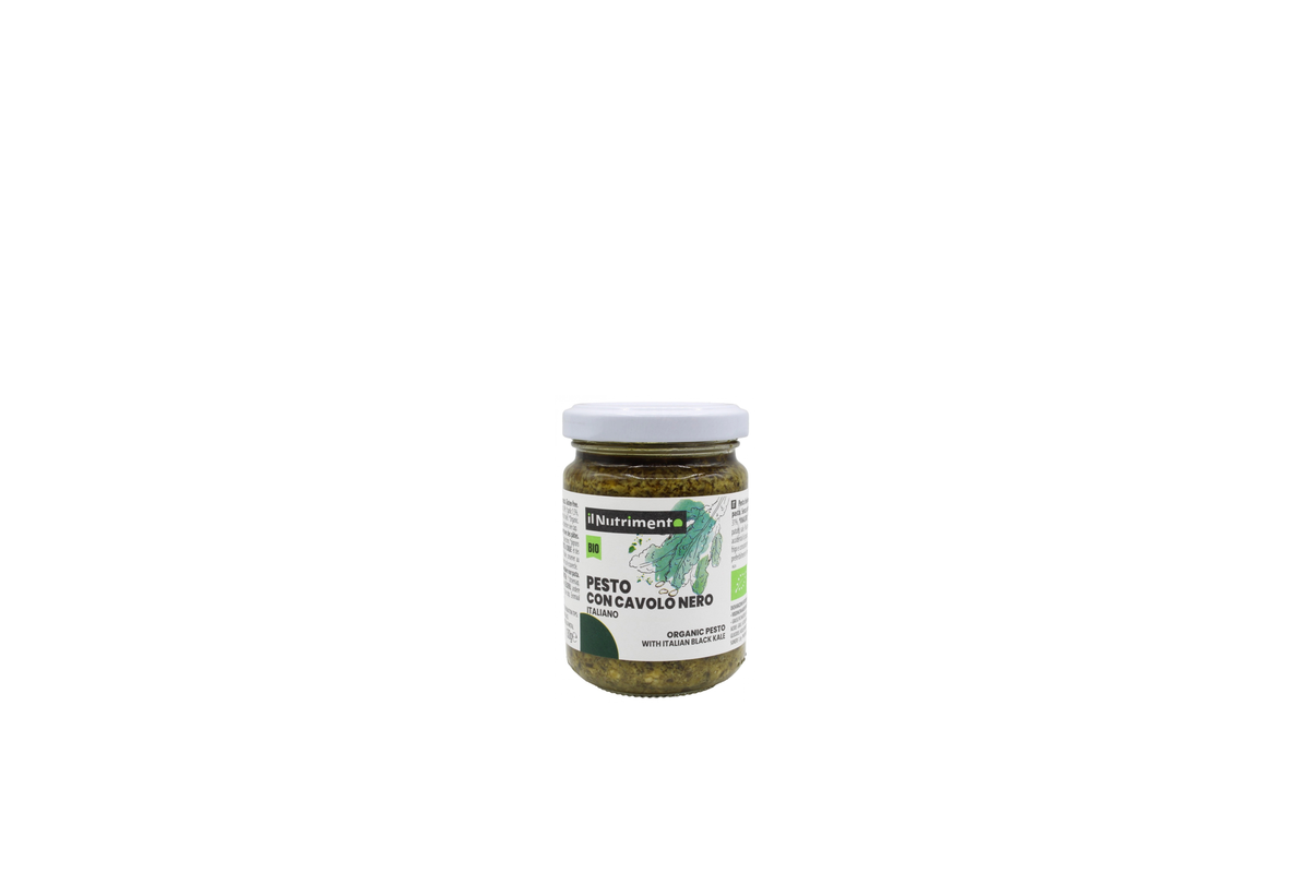 PESTO CON CAVOLO NERO 130 g, pesto z jarmużem czarnym