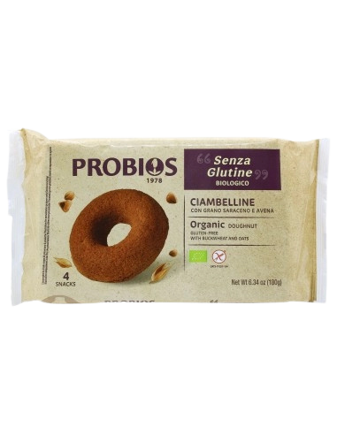 Pączki gryczano-owsiane Ciambelline Con Grano Saraceno E Avena 180g