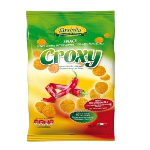 Chrupki paprykowe Croxy Alla Paprika Farabella 50g