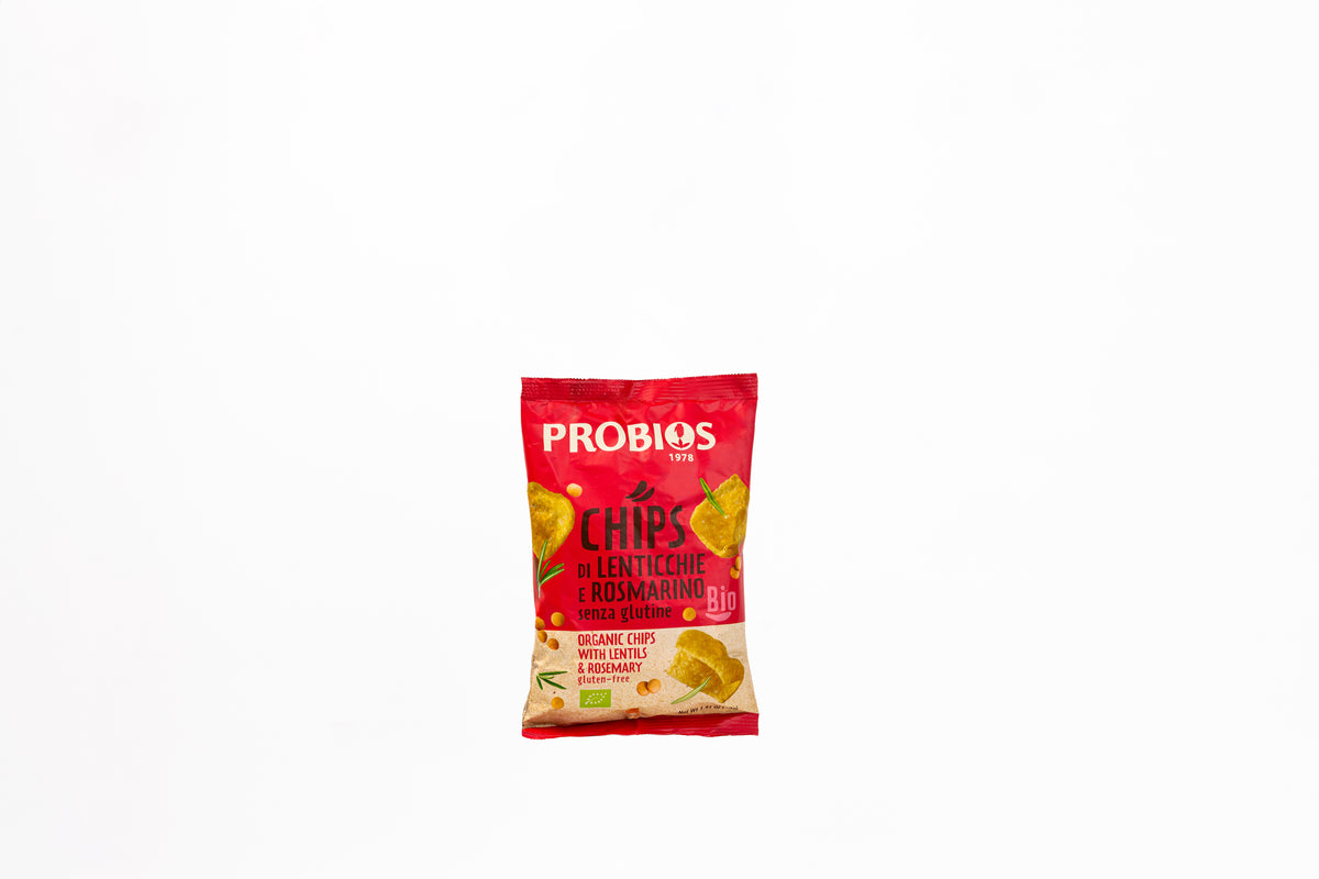 Chipsy z soczewicy i rozmarynu Chips Di Lenticchie e Rosmarino 40g
