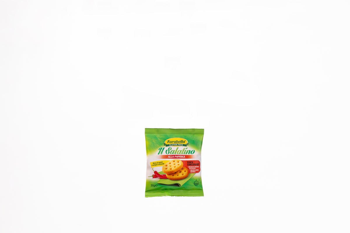 Krakersy paprykowe Il Salatino alla Paprika Farabella 30g