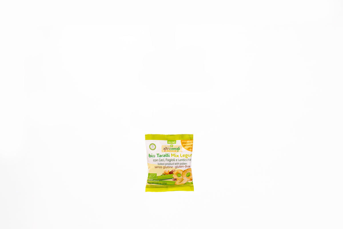Taralli z mieszanką roślin strączkowych Taralli Mix Legumi 30g