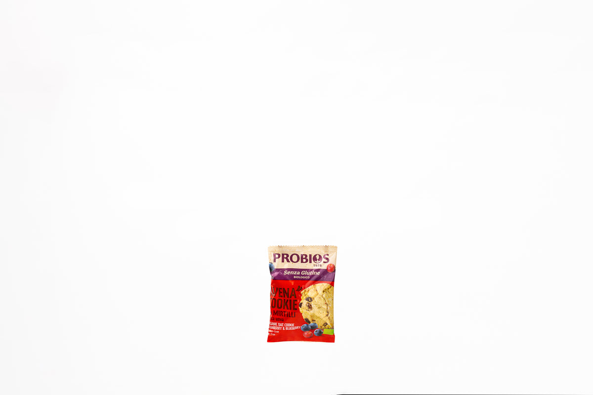 Ciasteczko owsiane z jagodami Avena Cookie Con Mirtilli 40g